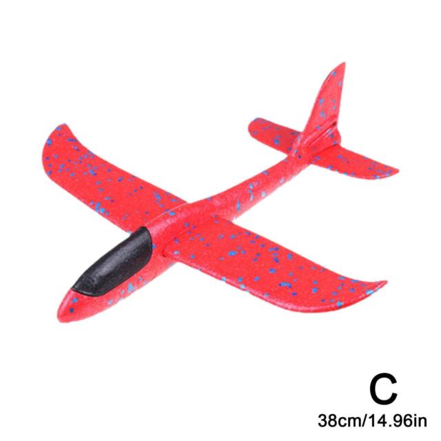 Avião Planador c/ Controle Remoto Modelo Fx 803 Vermelho Rc