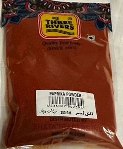 PAPRIKA POWDER THREE RIVERS    POWDER NET WT 200 GM - Picture 1 of 1