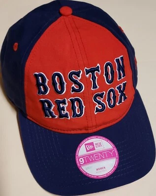 维多利亚的秘密粉色帽子波士顿红袜队女式美国职棒大联盟New Era帽子全新带标签! — 第 1/4 张图片