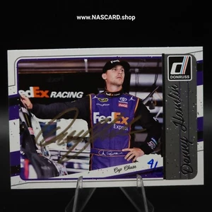 2017 Panini Donruss NASCAR Buy Back Autograph #120 Denny Hamlin /5 - Picture 1 of 2