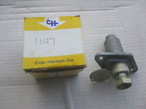 Cole Hersee 1197 socket, tractor-trailer RV; NOS!