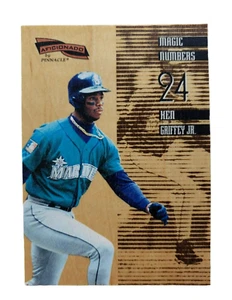 1996 Aficionado Ken Griffey Jr. #1 Magic Numbers Sample Card Seattle Mariners MT - Bild 1 von 13