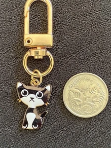 Colourful Novelty Clip For Bags Or Keys Cartoon Cat Theme - Picture 1 of 2