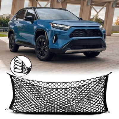 Red de carga de malla de maletero estilo sobre de caja trasera para camioneta SUV para Toyota RAV4 1996-2024 Foto 1 de 4