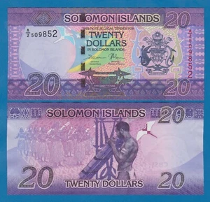 Solomon Islands 20 Dollars P 34 ND 2017 UNC - Picture 1 of 1