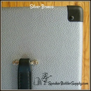 Silver Bronco/Levant pattern tolex ~NEW 34" WIDTH! - Imagen 1 de 1