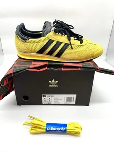 Adidas x Wales Bonner SL76 Yellow Core Black IH9906 Men’s Size 9.5 Rare samba - Picture 1 of 14
