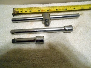 VTG Craftsman 3/8 Drive T-Handle Wrench 6" & 3" extension 4428 44261 44264 USA - Picture 1 of 3