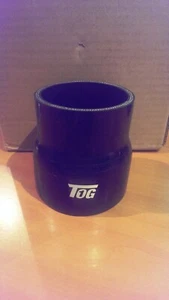 TOG 3.5-4 inch 89-102mm SILICONE HOSE STRAIGHT REDUCER JOINT BLACK 102mm LONG - Picture 1 of 1