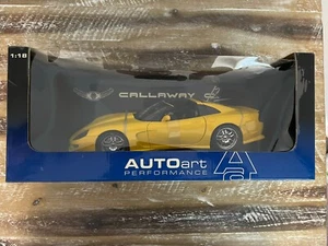 Auto Art Performance Series Callaway Corvette C12 1/18 Scale Diecast Replica - Picture 1 of 9