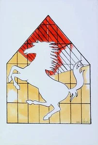 Cartolina FERRARI DI Nani Tedeschi Automobilismo 18855 - Imagen 1 de 2