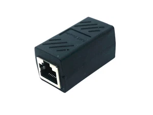 1x RJ45 LAN Ethernet Network Extension Splitter Cable Converter Adapter - Picture 1 of 3