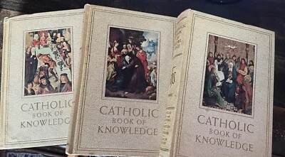 3 Vol 1962 Catholic Book of Knowledge Liturgy Set - Image 1 of 4