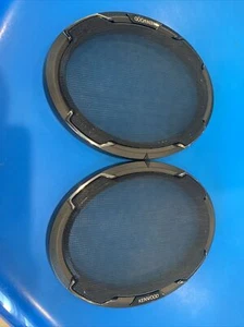 KENWOOD KFC-6996PS KFC-6986PS 6X9" INCH SPEAKER GRILLS COVERS - Picture 1 of 6