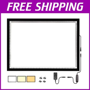 Illuminating A2 Diamond Painting Light Pad With 3 Color Modes & 10 ft Cable - Picture 1 of 9