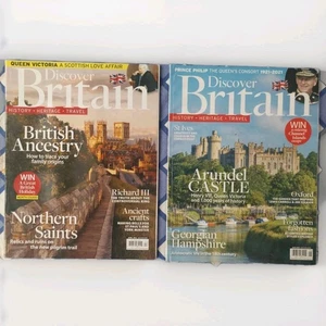 2 Discover Britain Magazine History Heritage Travel ANCESTRY AUG 2021 Apr 2022 - Picture 1 of 23