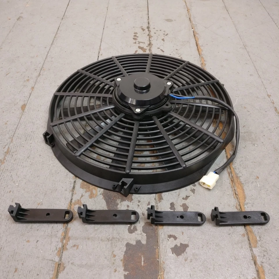 Chevrolet Chevelle 1971 14 pulgadas rendimiento radiador ventilador refrigeración trabajo pesado Foto 1 de 4