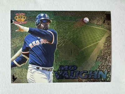 Colección Pacific Crown Fence Busters 1996 #FB-19 Mo Vaughn - Medias Rojas de Boston Foto 1 de 2