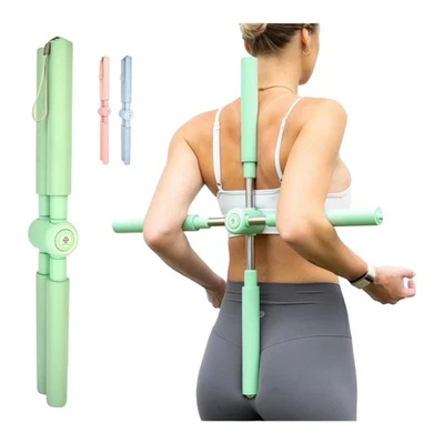 New/Open Box Posture Corrector Yoga Cross Stick - Back Pain Relief - Stretch. - Image 1 of 4