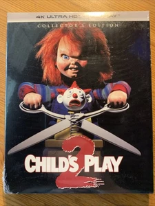 Child's Play 2 (Ultra HD, 1990) UHD 4k Blu-ray New Sealed - Foto 1 di 1