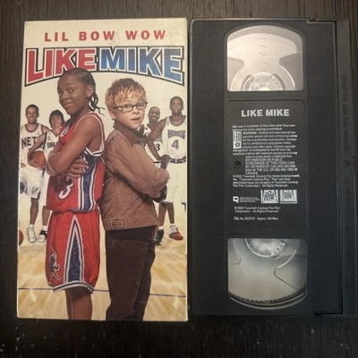 Like Mike VHS 2002 Lil Bow Wow NBA  - Image 1 of 3