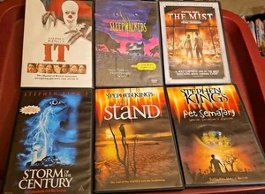 Stephen King (6 DVD Horror Lot) Der Ständer, Der Nebel, Haustier Sementar KOSTENLOSER VERSAND - Bild 1 von 2