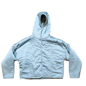 Anthropologie Saturday Sunday Reversible Sherpa Jacket Size Medium - Picture 1 of 16