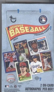 2023 Topps Archives Baseball Hobby Box Sealed - Picture 1 of 1