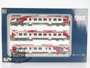 MG1804 H0 =DC :::: ELECTROTREN 3404 AUTOMOTOR DIESEL Serie 592 CERCANIAS RENFE   - Imagen 1 de 12