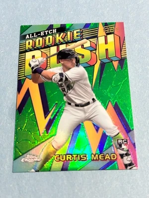 2024 Chrome - All-Etch Rookie Rush Curtis Mead #CERR-6 Green Refractor /99 (RC) - Image 1 of 2