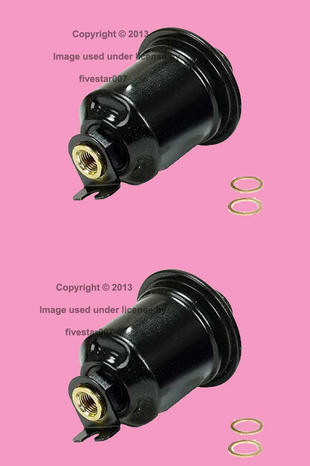 2 Main Front Fuel Filters Strainers at Fuel Rail for Toyota RAV4 for Mitsubishi - Image 1 of 1
