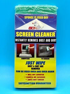 Gonzo Computer and TV Screen Cleaner Sponge Reusable Brand New Sealed USA - Afbeelding 1 van 4