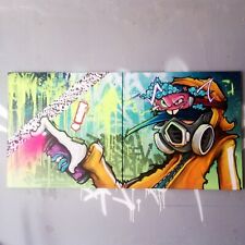 Graffiti Painting Can Controller By Hoakser Spray Paint Original Large Wall Art
