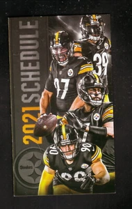 Pittsburgh Steelers--Ben Roethlisberger--TJ Watt--2021 Pocket Schedule--PNC Bank - Bild 1 von 2