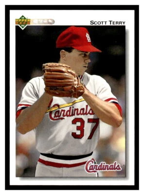 1992 Upper Deck  #688 Scott Terry - St. Louis Cardinals - Image 1 of 2