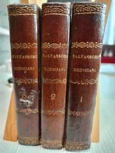 Brescia 1842 I Valvassori bresciani, Lorenzo Ercoliani completo 3 volumi - Foto 1 di 14