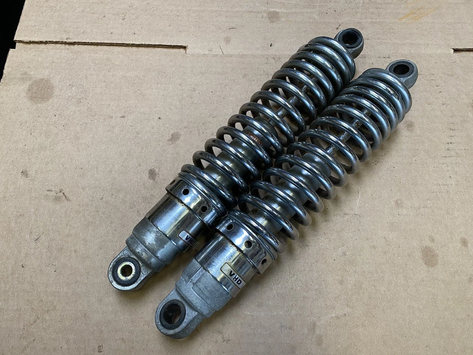 Juego de amortiguadores traseros 83 Honda CX650 OEM CX650C CX500 -75 Foto 1 de 4