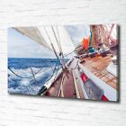 Leinwandbild Kunst-Druck 100x70 Bilder Fahrzeuge Segelboot Meer