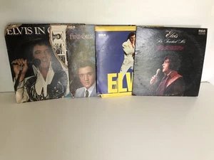Elvis Presley Vinyls-How Great Thou Art, Elvis In Concert, He Touched Me, Elvis - Imagen 1 de 5