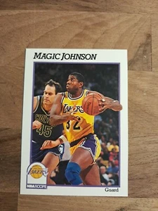 1991-92 NBA Hoops - #101 Magic Johnson - Picture 1 of 6