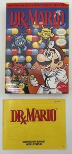 Nintendo NES Dr. Mario Original Box & Manual ONLY 1990 Slight Box Damage VGUC - Picture 1 of 16