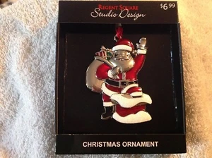 NEW STUDIO DESIGN christmas ornament santa with toys - Picture 1 of 1