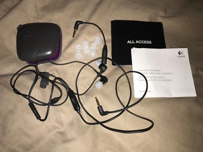 LOGITECH UE ULTIMATE EARS 350 NOISE ISOLATING EARPHONES 3.5mm - Image 1 of 2