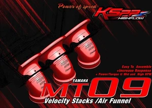 Velocity Stack Yamaha Mt-09 FJ-09 FZ-09 2014-2020 Gen1-2 Air Intake Funnel - Bild 1 von 8