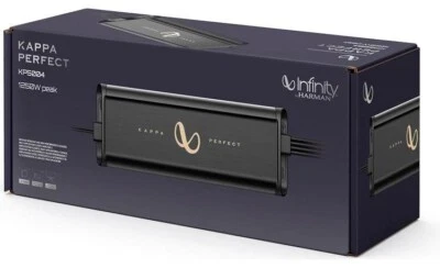 Infinity Kappa Perfect Compact 4 channel powersports amplifier 75 watts RMS x 4 - Image 1 of 4