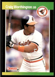 1989 Donruss #569 Craig Worthington - Picture 1 of 2