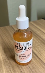 Isle Of Paradise Light Self Tanning Drops For Face and Body 1.69 Oz. New - Picture 1 of 3