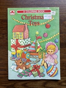 1990 Ein goldenes Buch | Vintage Malbuch | Weihnachtsspielzeug 1121 | Western Pub. - Bild 1 von 8