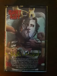 Quiet Riot Condition Critical Cassette Tape - Picture 1 of 5