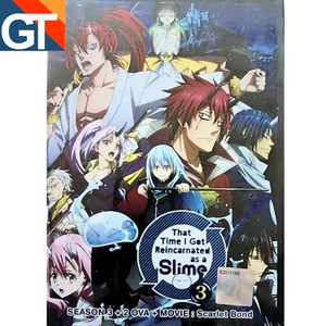 DVD Anime That Time I Got Reincarnated As A Slime Season 3 + 2OVA +Movie Eng Dub - Picture 1 of 7